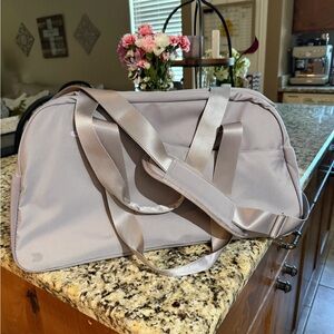 Gray Duffel Bag/Gym Bag